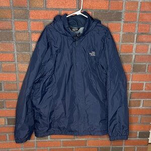 The North Face Men's Dark Blue Rainjacket